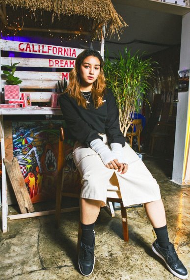 セイントペイン(SAINTPAIN) SP CALIFORNIA LUNA LS-NAVY