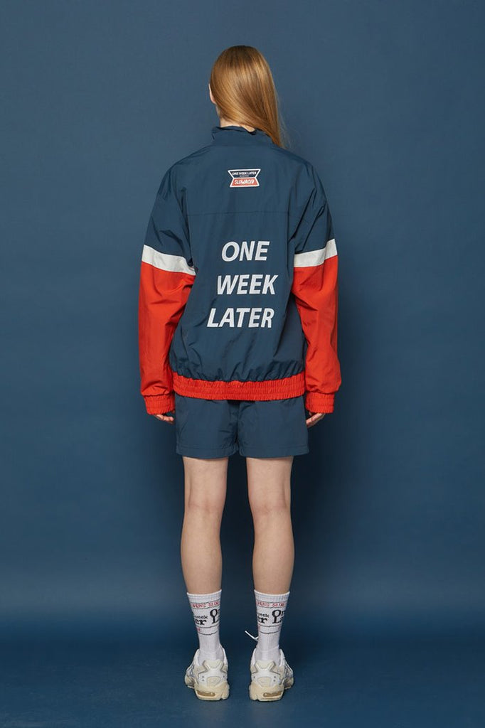 スローアシッド(SLOW ACID) Jogging Short Pants (BLUE)