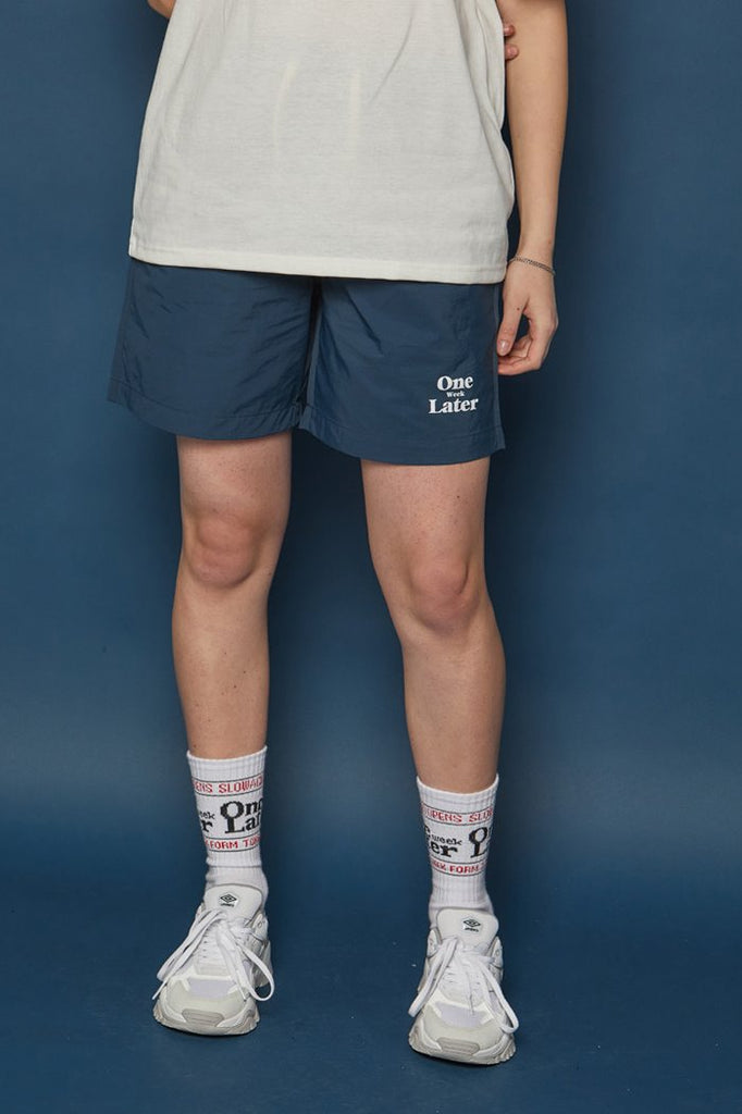 スローアシッド(SLOW ACID) Jogging Short Pants (BLUE)