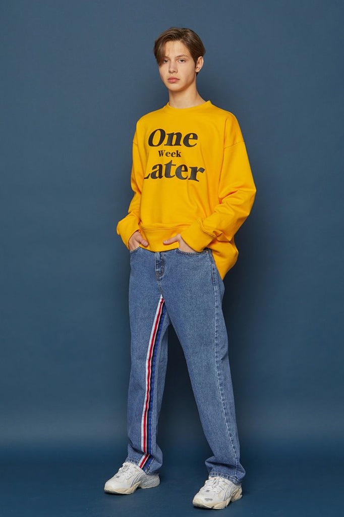 スローアシッド(SLOW ACID) Sideline Denim Pants (BLUE)