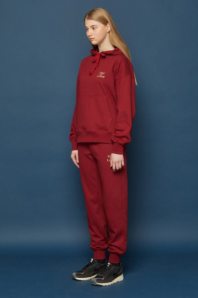 スローアシッド(SLOW ACID) OWL Training Pants (BURGUNDY)