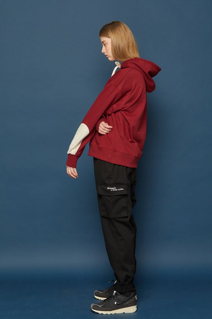 スローアシッド(SLOW ACID) Spancotton Cargo Jogger Pants (BLACK)
