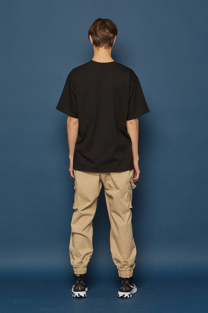 スローアシッド(SLOW ACID) Spancotton Cargo Jogger Pants (BEIGE)