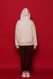 スローアシッド(SLOW ACID) Side Point Hoodie (OATMEAL)