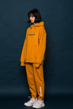 スローアシッド(SLOW ACID) 18FW Logo Hoodie (YELLOW)