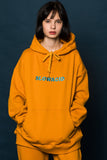 スローアシッド(SLOW ACID) 18FW Logo Hoodie (YELLOW)