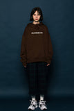 スローアシッド(SLOW ACID) 18FW Logo Hoodie (CHOCO)
