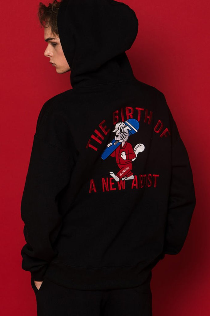 スローアシッド(SLOW ACID) 71 Hoodie (BLACK)