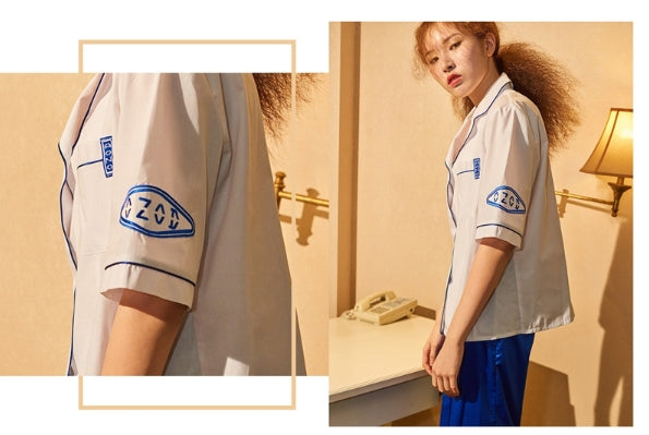 オージーオーディー(OZOD) piping shirts