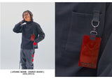 オージーオーディー(OZOD) HIGH NECKED SWEATSHIRTS