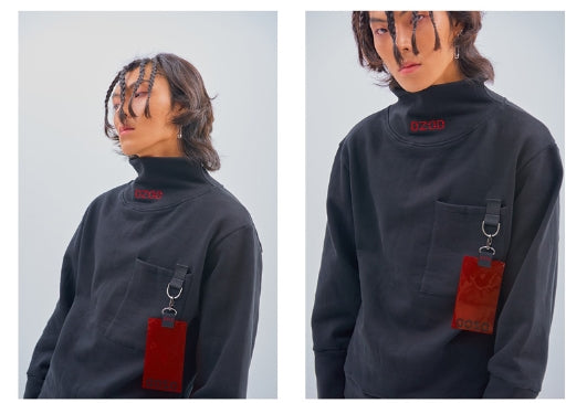 オージーオーディー(OZOD) HIGH NECKED SWEATSHIRTS