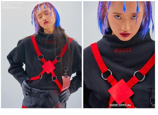 オージーオーディー(OZOD) HIGH NECKED SWEATSHIRTS