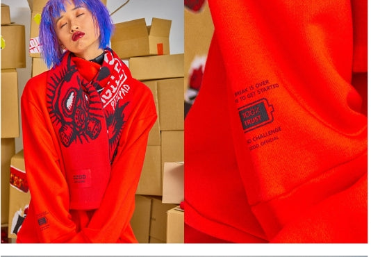 オージーオーディー(OZOD) HIGH NECKED SWEATSHIRTS