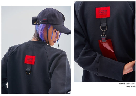 オージーオーディー(OZOD) RAGLAN SWEATSHIRTS