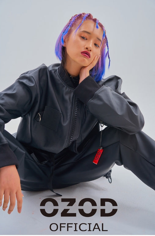 オージーオーディー(OZOD) LEATHER JUMPER