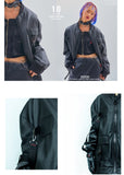 オージーオーディー(OZOD) LEATHER JUMPER