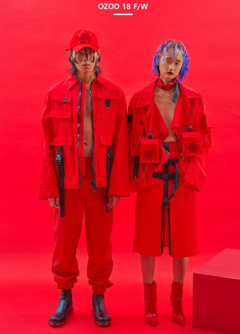 オージーオーディー(OZOD) DENIM JUMPER