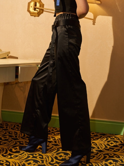 オージーオーディー(OZOD) satin long pants