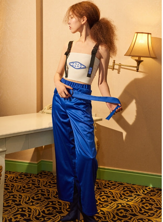 オージーオーディー(OZOD) satin long pants