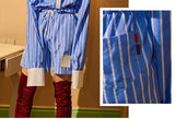 オージーオーディー(OZOD) stripe short pants