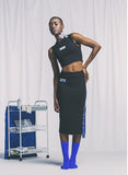 オージーオーディー(OZOD) Blue Line skirt