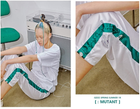 オージーオーディー(OZOD) GREEN LINE PANTS