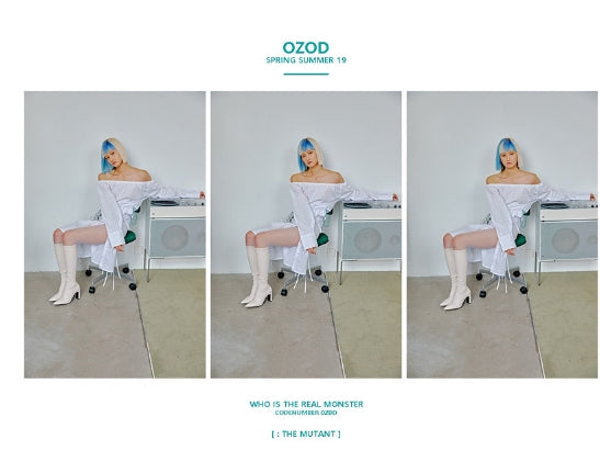 オージーオーディー(OZOD) SHIRTS OFF-SHOULDER