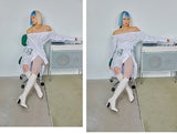 オージーオーディー(OZOD) SHIRTS OFF-SHOULDER