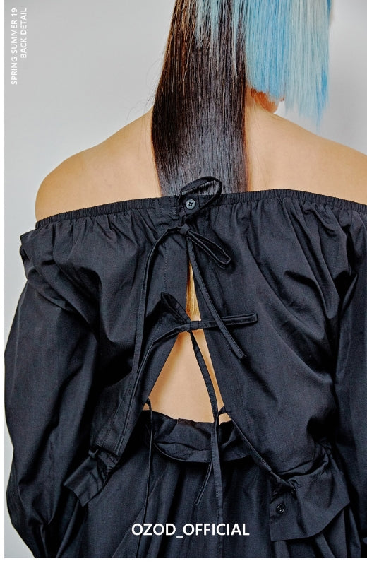 オージーオーディー(OZOD) SHIRTS OFF-SHOULDER