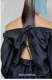 オージーオーディー(OZOD) SHIRTS OFF-SHOULDER