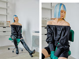 オージーオーディー(OZOD) SHIRTS OFF-SHOULDER