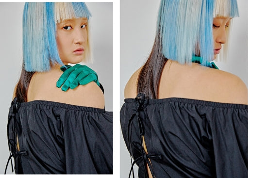 オージーオーディー(OZOD) SHIRTS OFF-SHOULDER