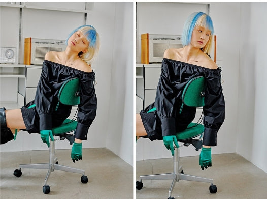 オージーオーディー(OZOD) SHIRTS OFF-SHOULDER