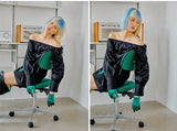 オージーオーディー(OZOD) SHIRTS OFF-SHOULDER