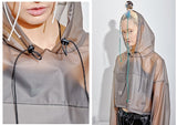 オージーオーディー(OZOD) URETHANE CROP HOOD
