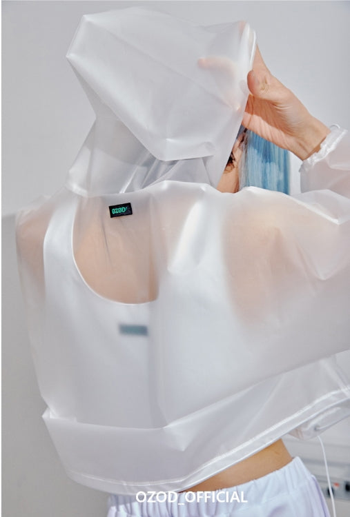 オージーオーディー(OZOD) URETHANE CROP HOOD