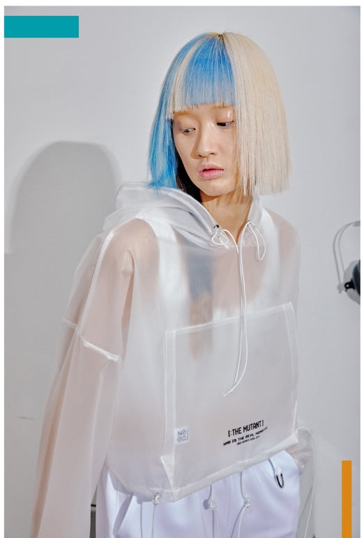 オージーオーディー(OZOD) URETHANE CROP HOOD