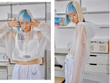オージーオーディー(OZOD) URETHANE CROP HOOD