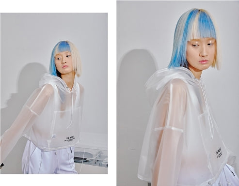 オージーオーディー(OZOD) URETHANE CROP HOOD