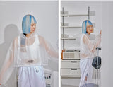 オージーオーディー(OZOD) URETHANE CROP HOOD