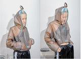 オージーオーディー(OZOD) URETHANE CROP HOOD