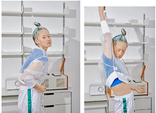 オージーオーディー(OZOD) ORGANZA TOP