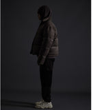 オベルー(OVERR) TOME.5 142 SUEDE GRAY SHORT DOWN PADDING