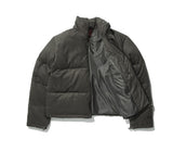 オベルー(OVERR) TOME.5 142 SUEDE GRAY SHORT DOWN PADDING
