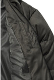 オベルー(OVERR) TOME.5 142 SUEDE GRAY SHORT DOWN PADDING