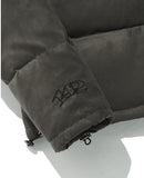 オベルー(OVERR) TOME.5 142 SUEDE GRAY SHORT DOWN PADDING