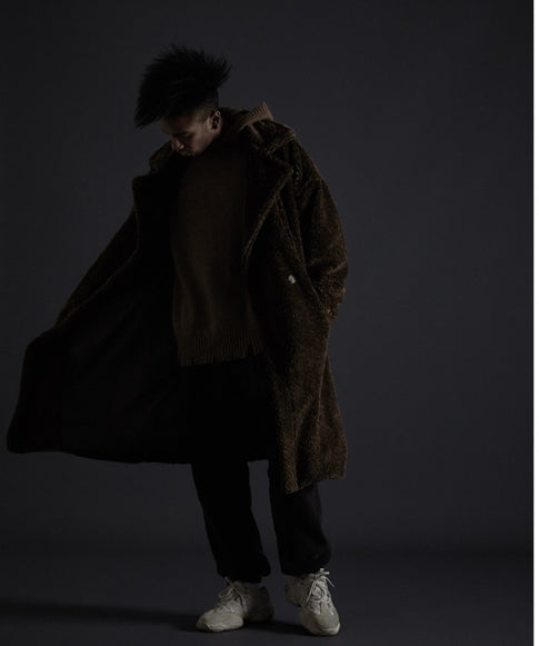 オベルー(OVERR) TOME.5 BOA KHAKI LONG COAT