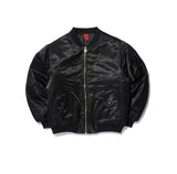 オベルー(OVERR) TOME.5 INCISION SHIRRING BLACK MA-1