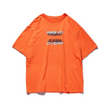 オベルー(OVERR) ESSAY.4 BACKPRINTING ORANGE TEE