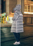 オベルー(OVERR) ESSAY.3 GRAY WASHING SCOTCH LONG DOWN PADDING